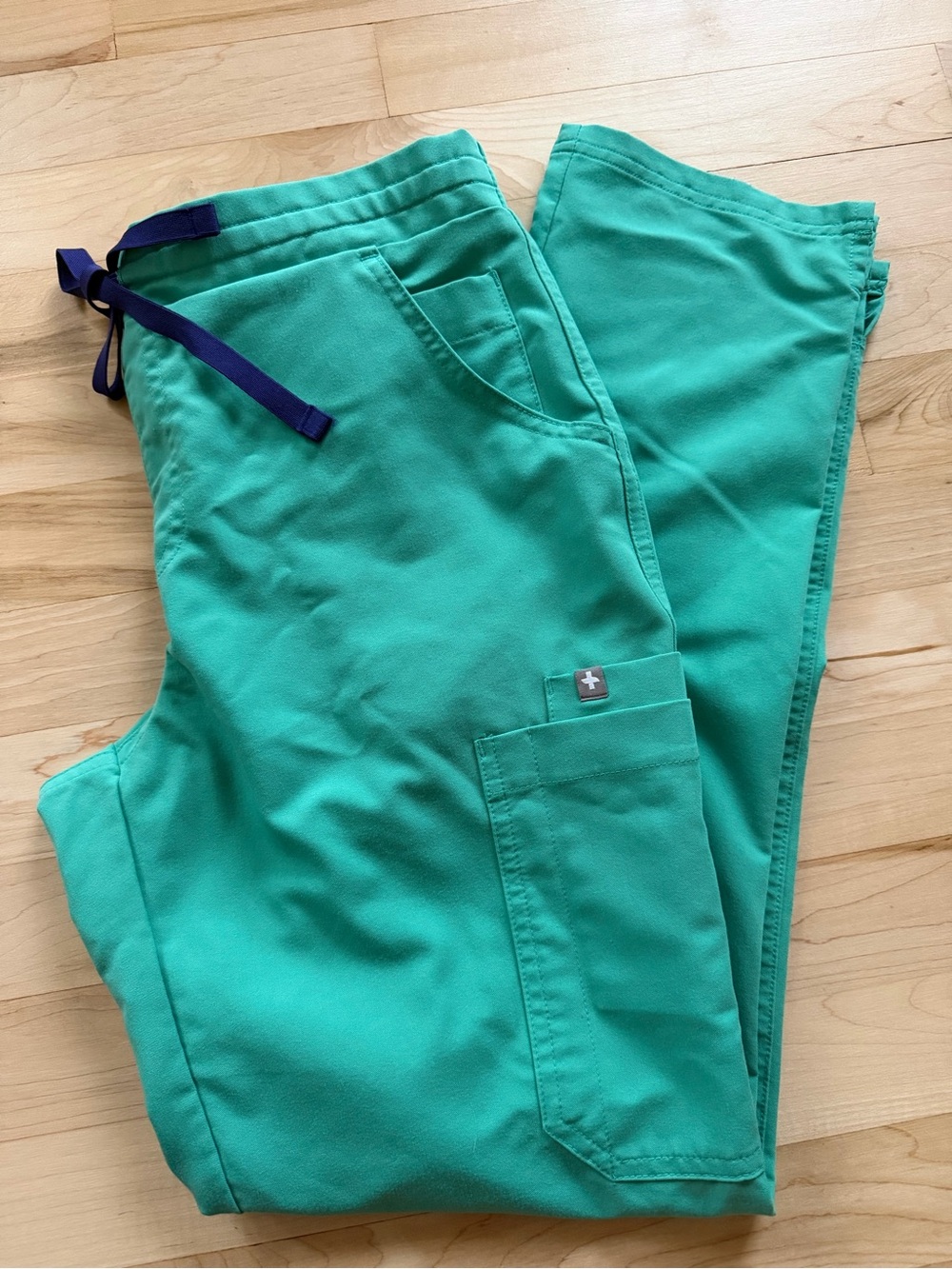 Figs Yola Skinny Scrub Pants in Surgical Green